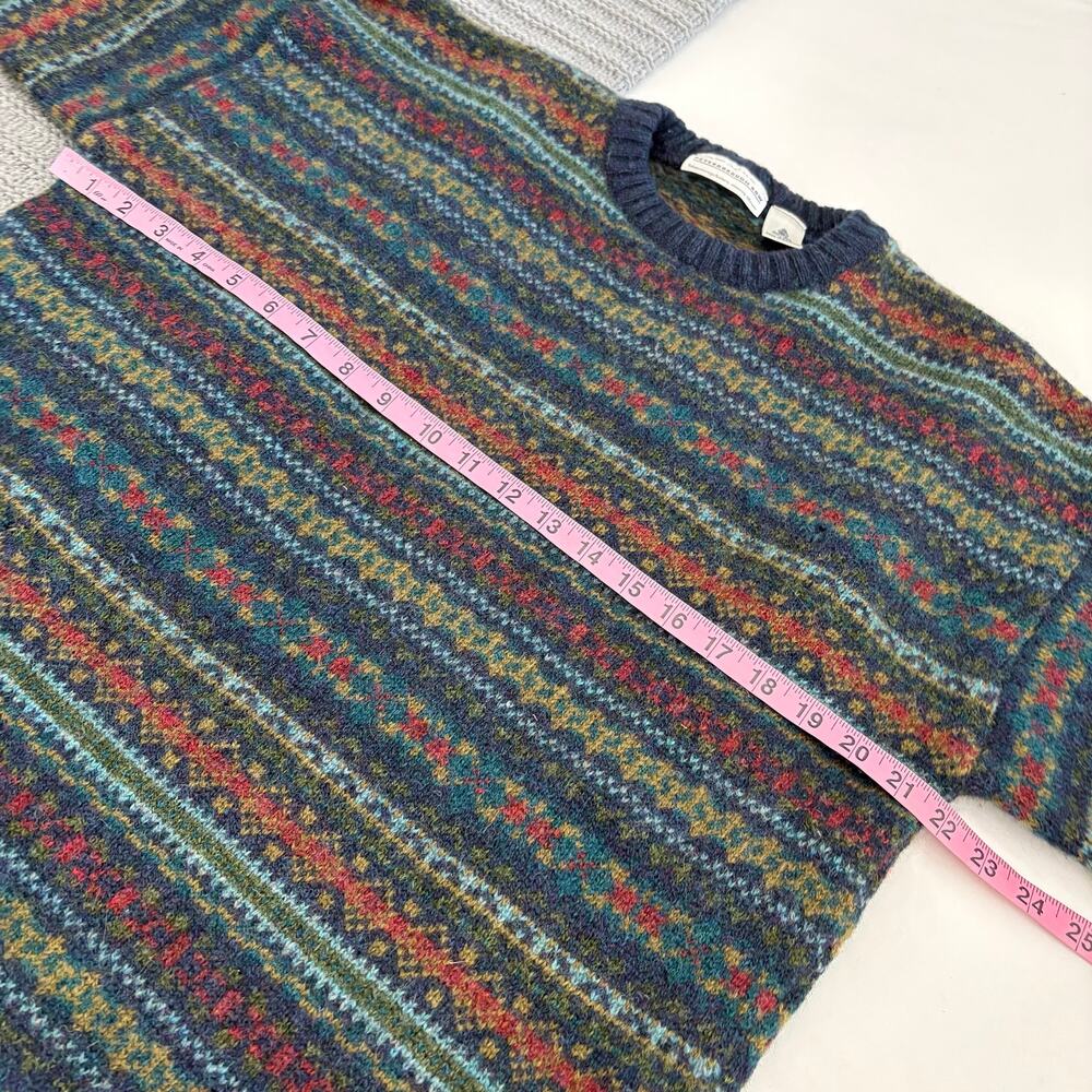 Vintage Peterborough Row Shetland Wool Sweater Mens Size XL Grandpa Outdoor Read - Picture 6 of 10